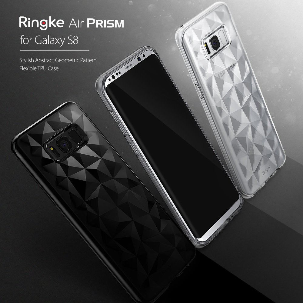 Ringke Air Prism Samsung Galaxy S8 Hoesje Rose Gold 