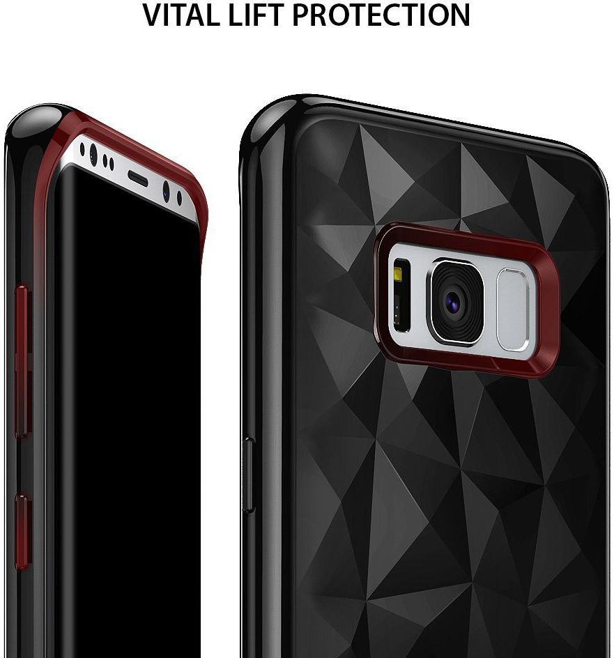 Ringke Air Prism Samsung Galaxy S8 Plus Hoesje Ink Black afbeelding 5