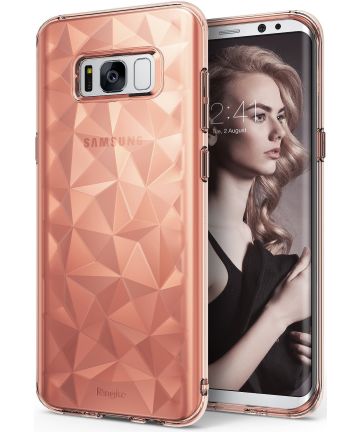 Ringke Air Prism Samsung Galaxy S8 Plus Hoesje Rose Gold Hoesjes