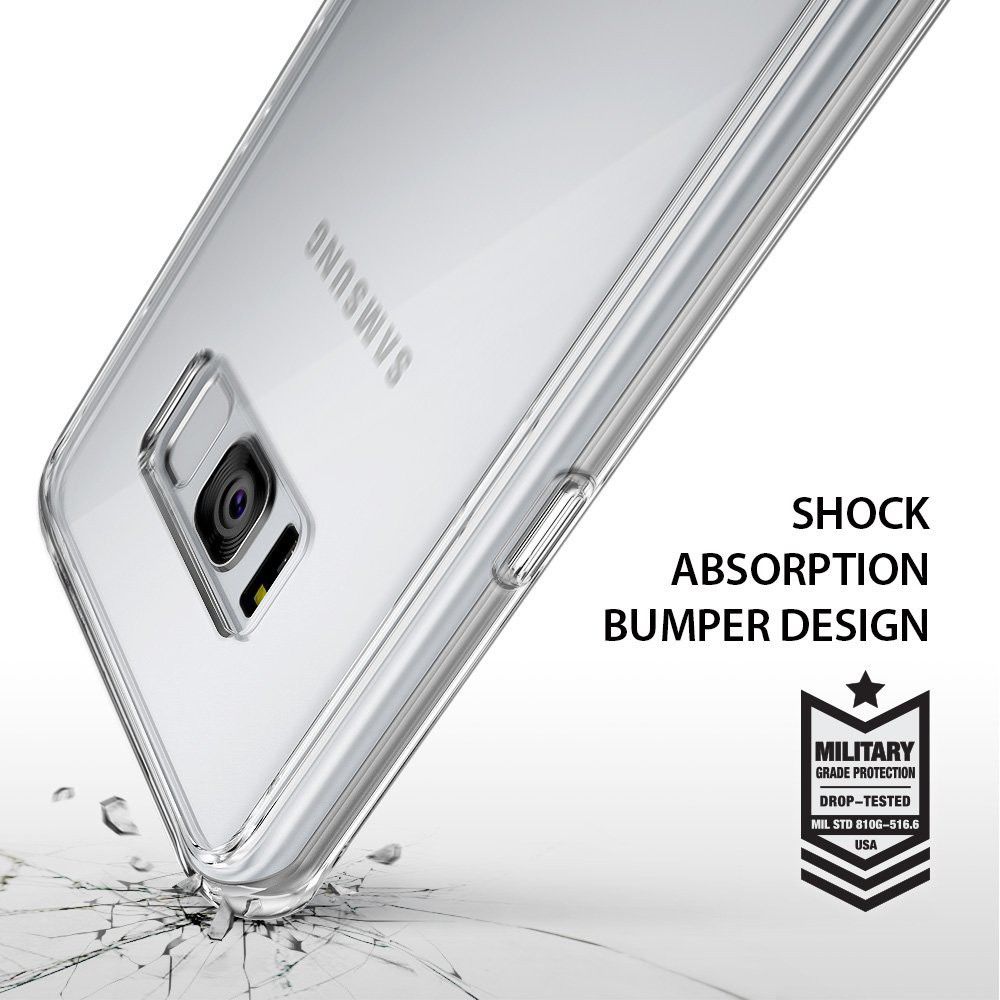 Ringke Fusion Samsung Galaxy S8 Hoesje Clear afbeelding 6