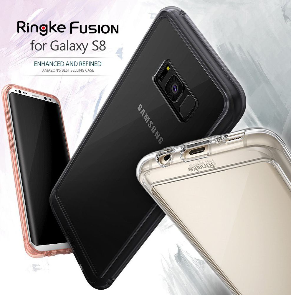 Ringke Fusion Samsung Galaxy S8 Hoesje Clear afbeelding 9
