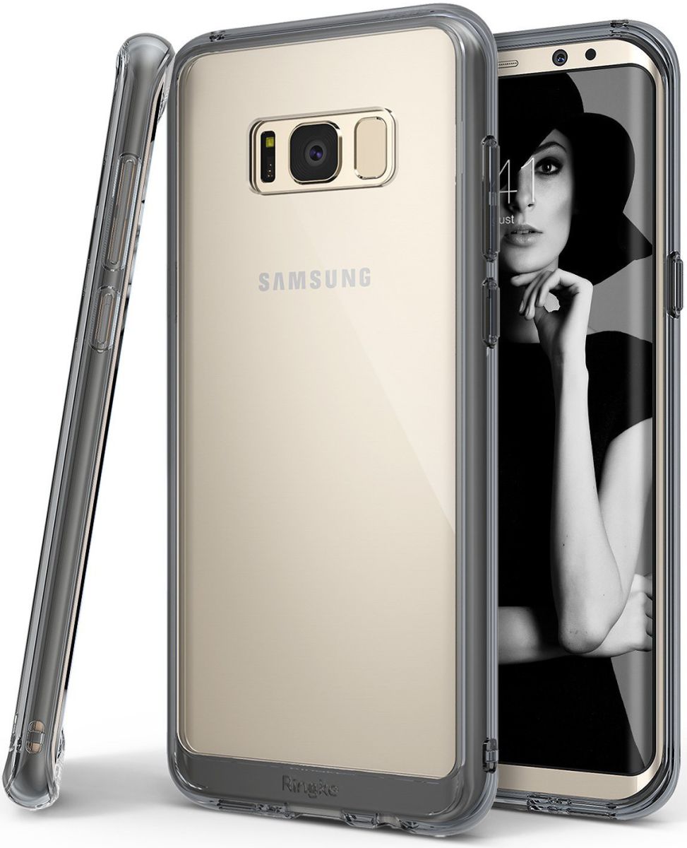 Ringke Fusion Samsung Galaxy S8 Plus Hoesje Smoke Black afbeelding 1