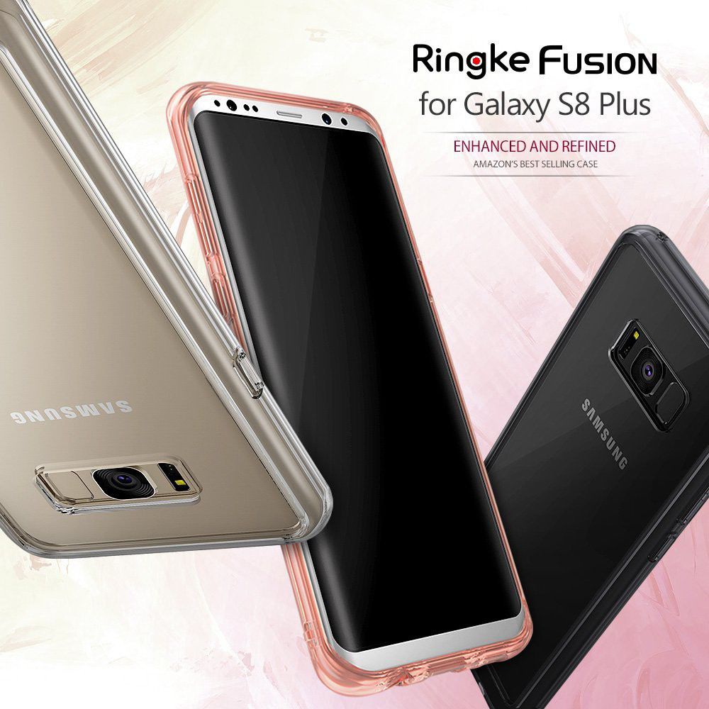 Ringke Fusion Samsung Galaxy S8 Plus Hoesje Smoke Black afbeelding 9