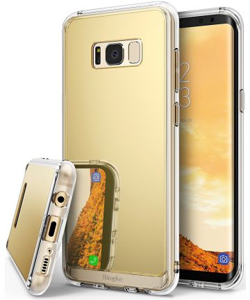 Ringke Mirror Samsung Galaxy S8 Plus Hoesje Royal Gold Hoesjes