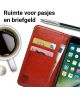 Rosso Apple iPhone 7 Plus / 8 Plus Hoesje Premium Book Cover Bruin