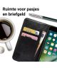 Rosso Apple iPhone 7 Plus / 8 Plus Hoesje Premium Book Cover Zwart