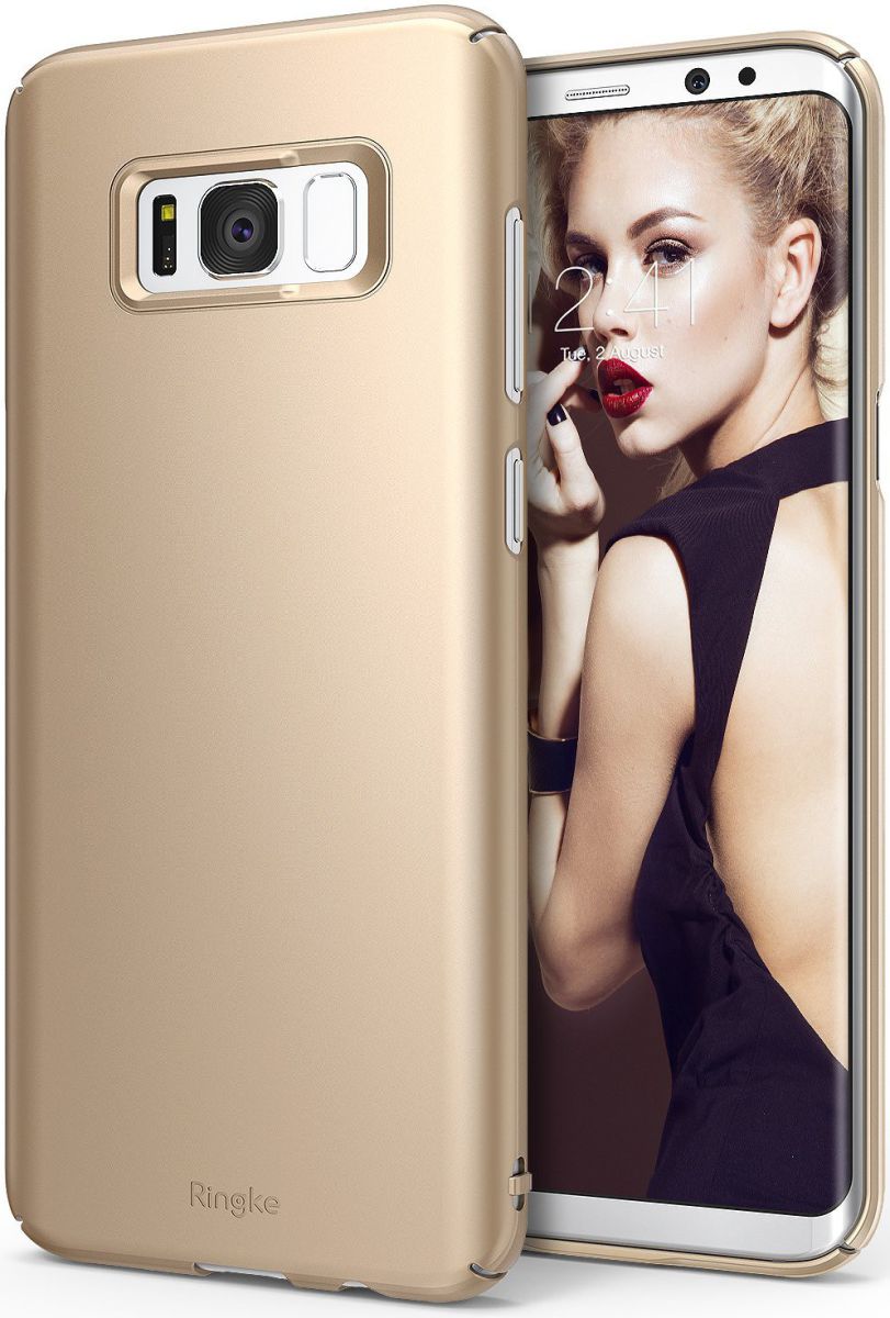 Ringke Slim Samsung Galaxy S8 Plus Hoesje Royal Gold afbeelding 1