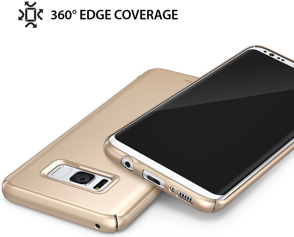 Ringke Slim Samsung Galaxy S8 Plus Hoesje Royal Gold afbeelding 5