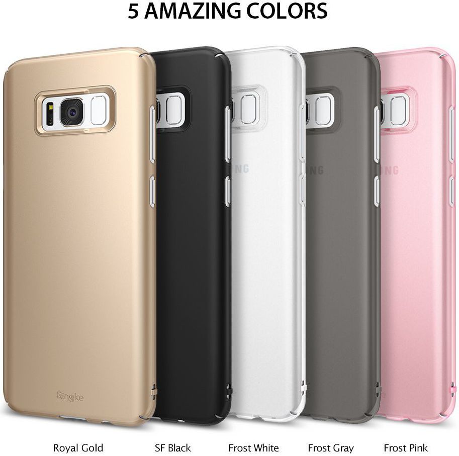 Ringke Slim Samsung Galaxy S8 Plus Hoesje Royal Gold afbeelding 7