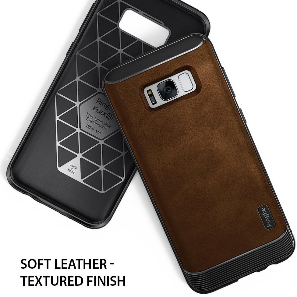 Ringke Flex S Samsung Galaxy S8 Hoesje Bruin afbeelding 2