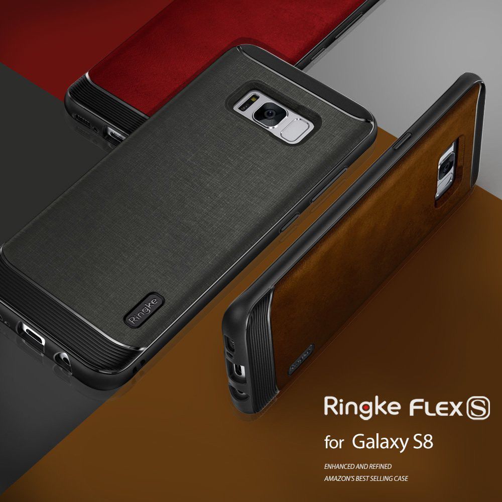 Ringke Flex S Samsung Galaxy S8 Hoesje Bruin afbeelding 8