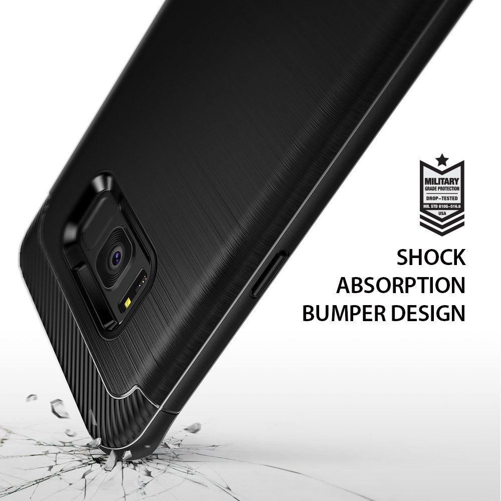 Ringke Onyx Samsung Galaxy S8 Plus Hoesje Zwart afbeelding 4