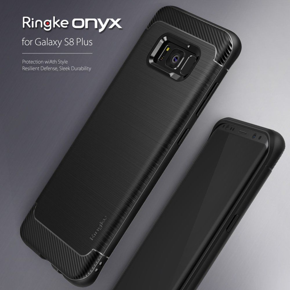 Ringke Onyx Samsung Galaxy S8 Plus Hoesje Zwart afbeelding 7