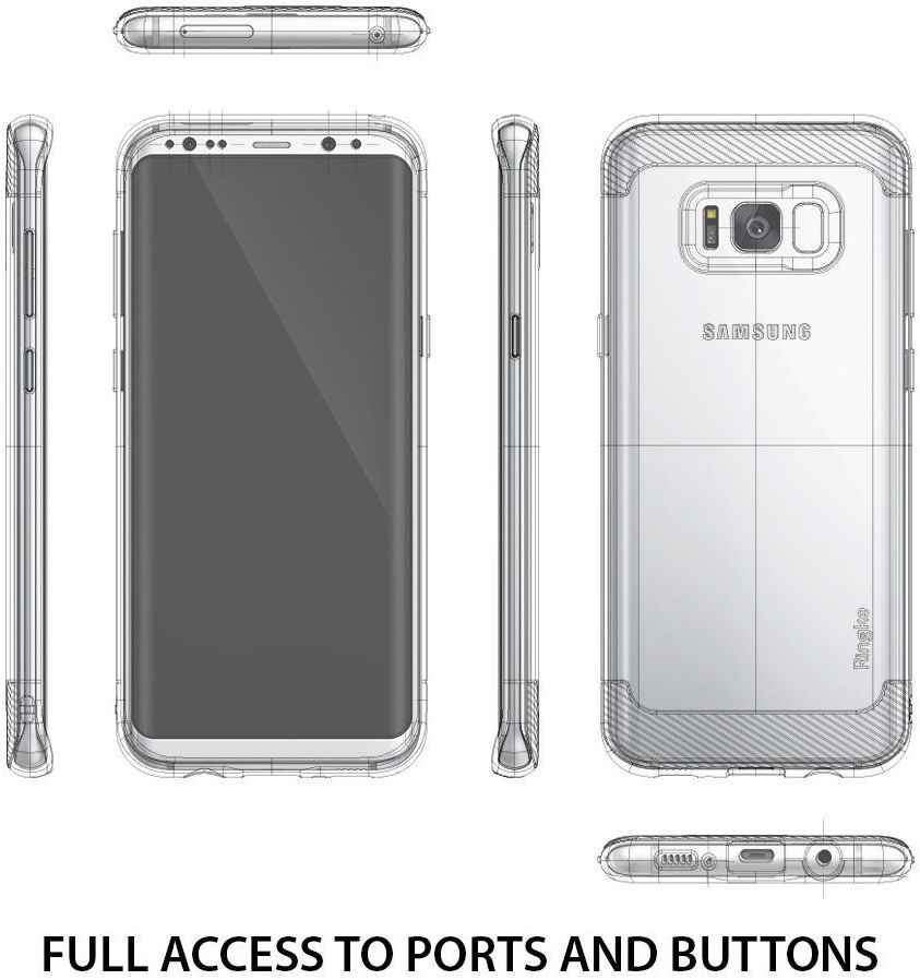 Ringke Onyx Samsung Galaxy S8 Hoesje Zwart afbeelding 6