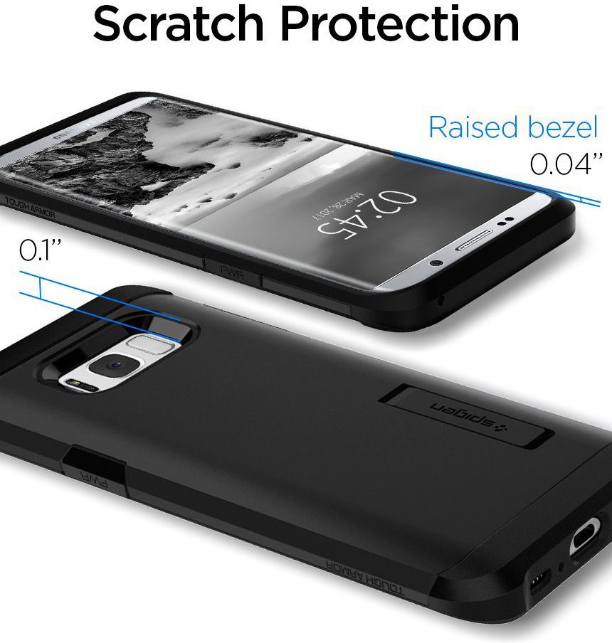 Spigen Tough Armor Hoesje Samsung Galaxy S8 Plus Black afbeelding 8