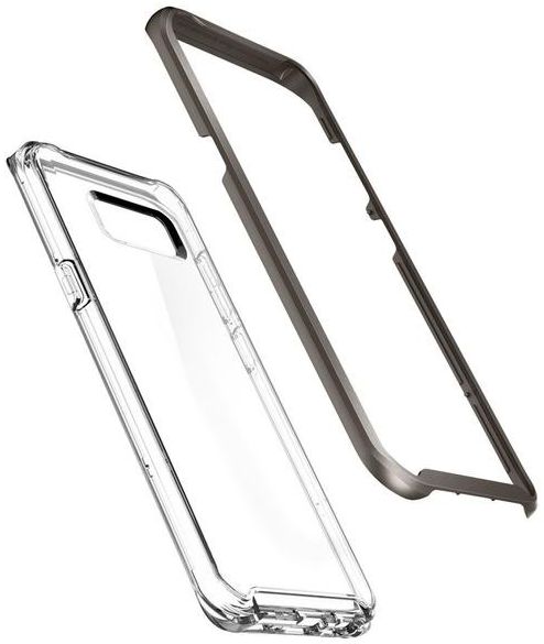Spigen Neo Hybrid Crystal Case Samsung Galaxy S8 Plus Gunmetal afbeelding 5