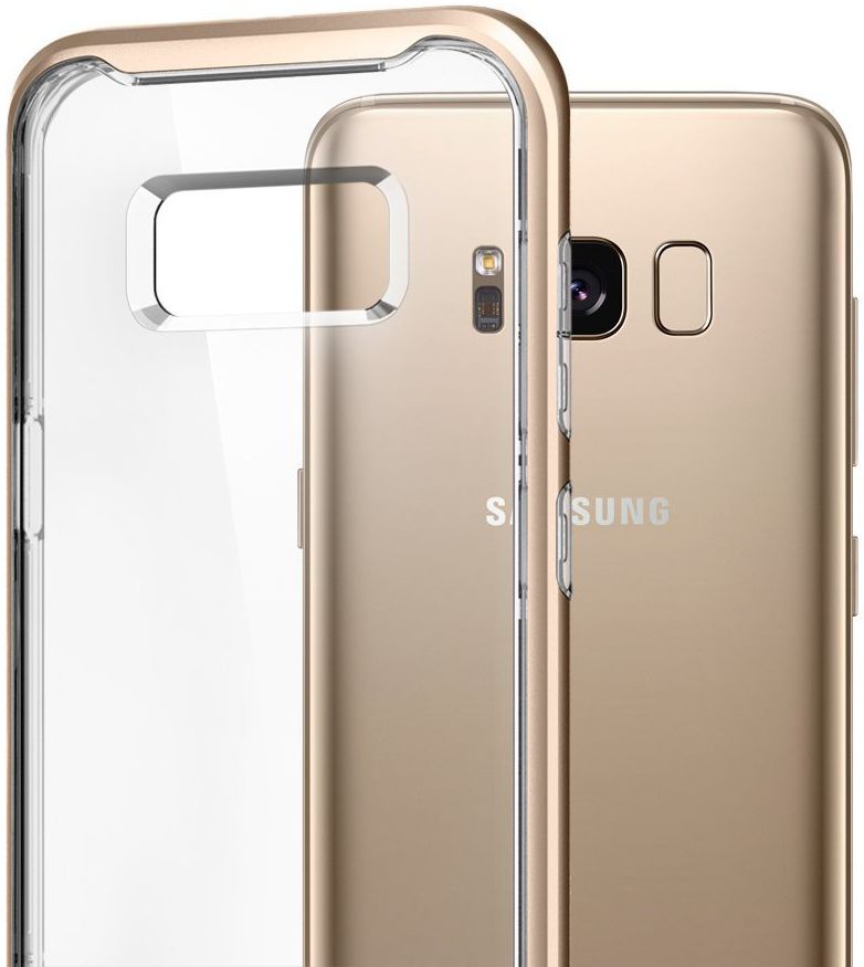 Spigen Neo Hybrid Crystal Case Samsung Galaxy S8 Plus Champagne Gold afbeelding 6