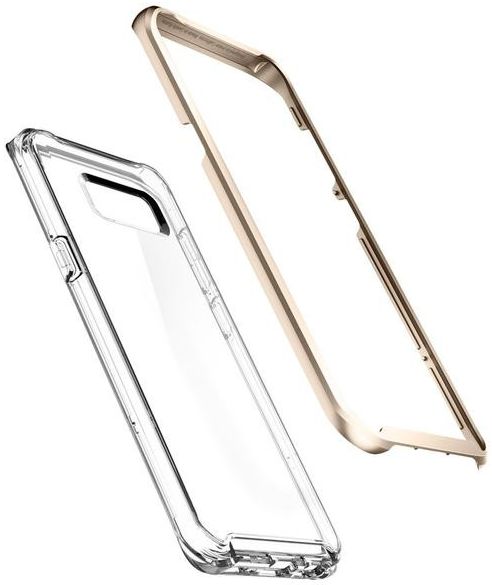 Spigen Neo Hybrid Crystal Case Samsung Galaxy S8 Plus Champagne Gold afbeelding 7