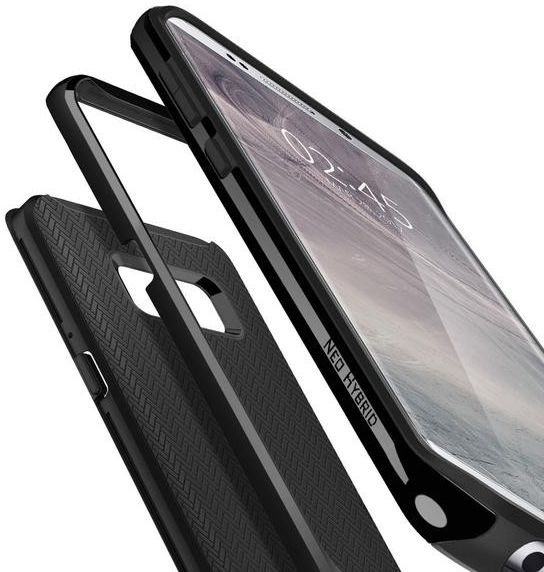 Spigen Neo Hybrid Hoesje Samsung Galaxy S8 Plus Black afbeelding 3