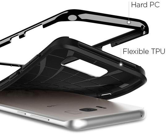 Spigen Neo Hybrid Hoesje Samsung Galaxy S8 Plus Black afbeelding 5