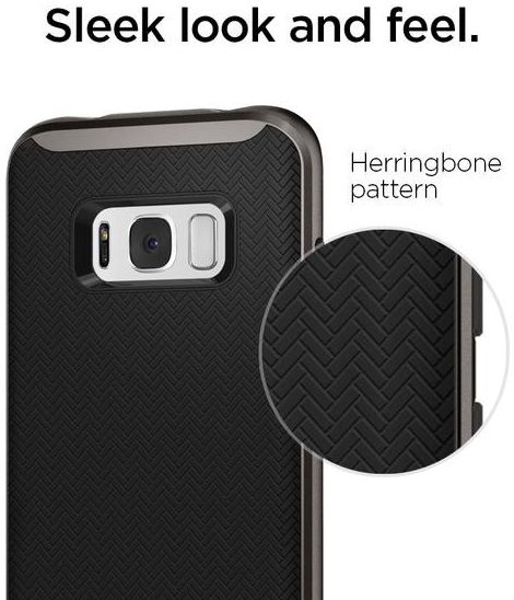 Spigen Neo Hybrid Hoesje Samsung Galaxy S8 Plus Gunmetal afbeelding 6