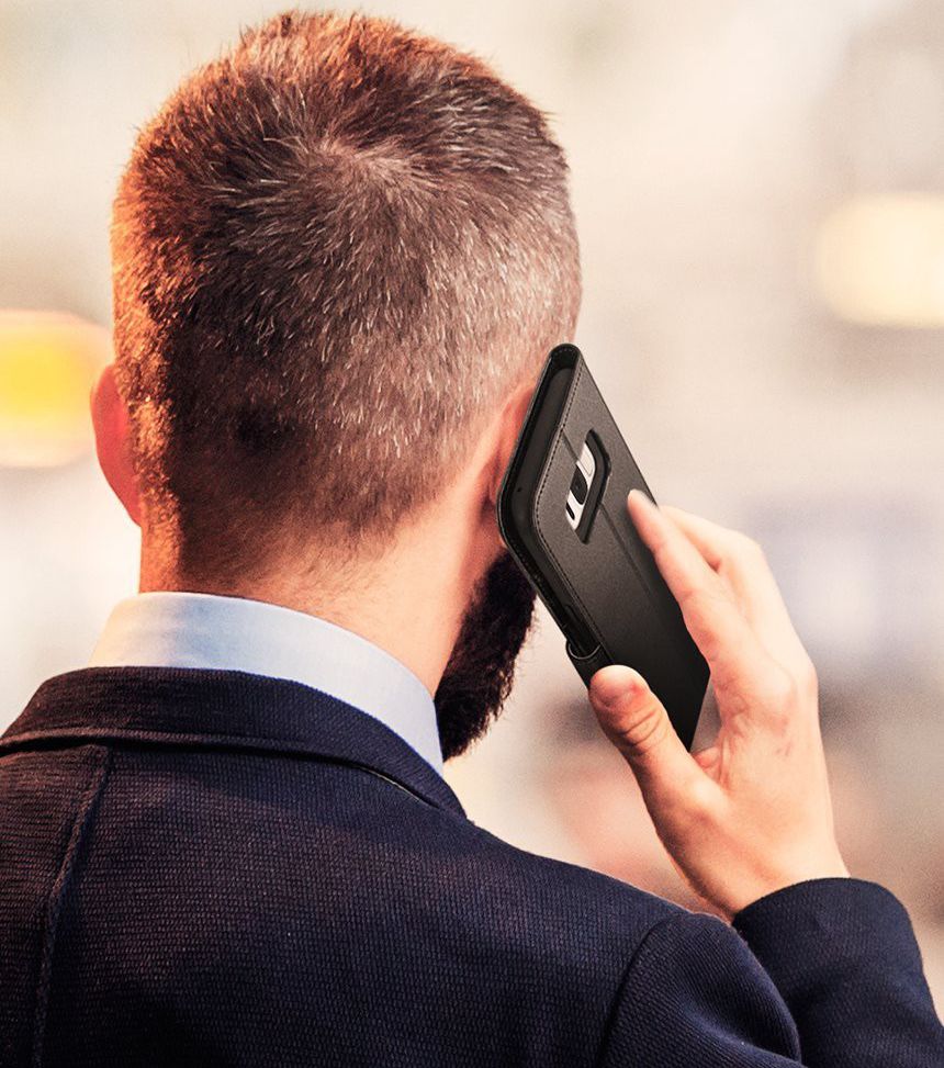 Spigen Wallet S Flip Hoesje Samsung Galaxy S8 Plus Zwart afbeelding 5