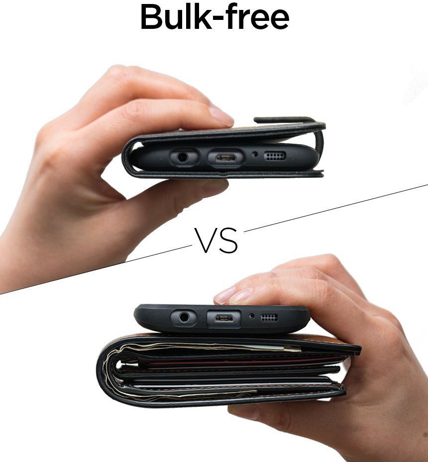 Spigen Wallet S Flip Hoesje Samsung Galaxy S8 Plus Zwart afbeelding 6