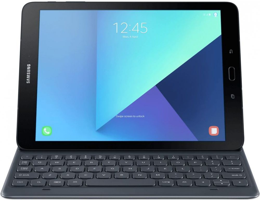 Originele Samsung Galaxy Tab S3 Book Cover Keyboard Wit afbeelding 3