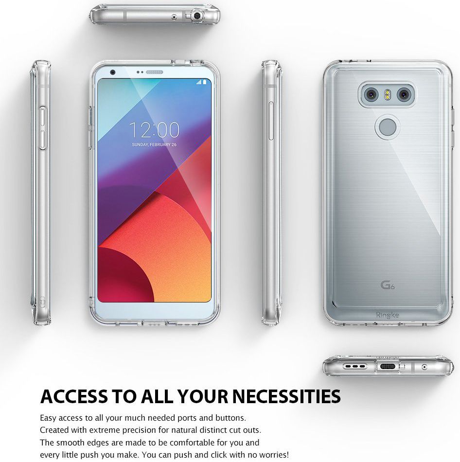 Ringke Fusion LG G6 Hoesje Transparant afbeelding 3