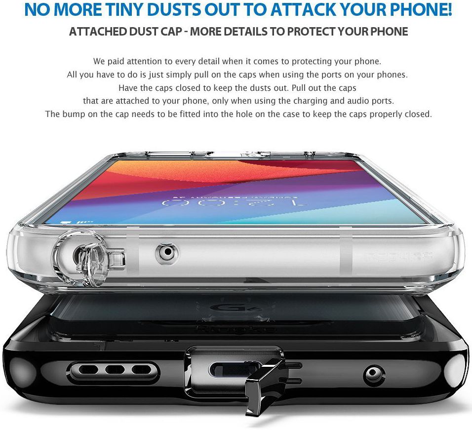 Ringke Fusion LG G6 Hoesje Transparant afbeelding 6