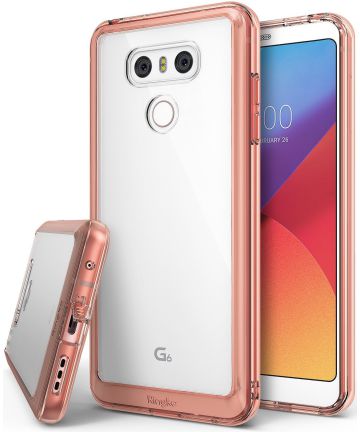 Ringke Fusion LG G6 Hoesje Rose Gold Hoesjes