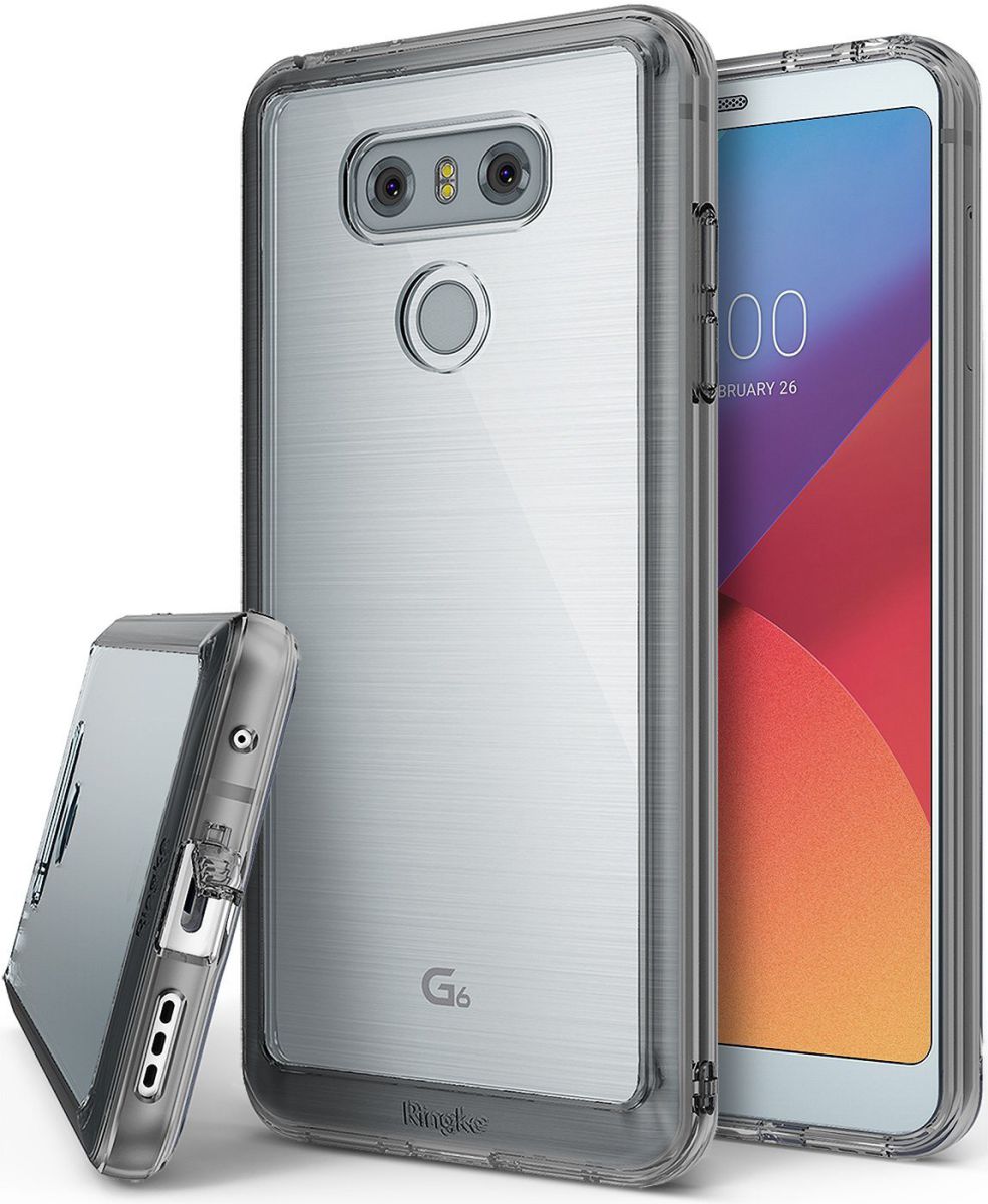 Ringke Fusion LG G6 Hoesje Smoke Black afbeelding 1