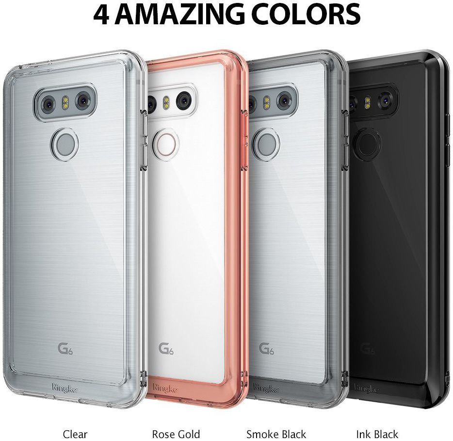 Ringke Fusion LG G6 Hoesje Smoke Black afbeelding 8