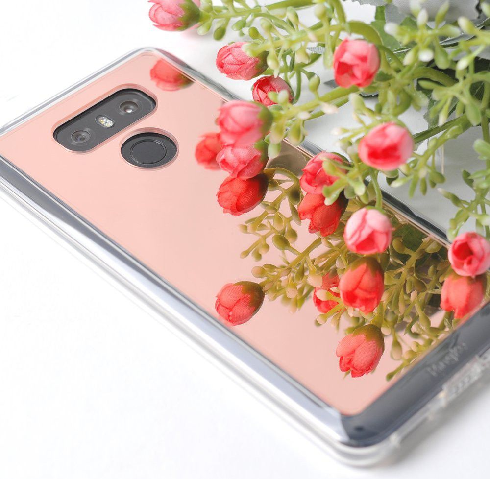 Ringke Fusion Mirror LG G6 Spiegel Hoesje Royal Gold afbeelding 2