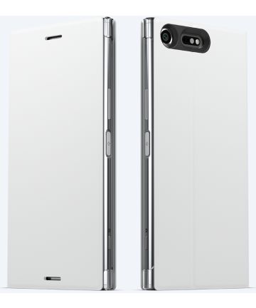 Sony Style Cover Stand SCSG10 Xperia XZ Premium Wit Hoesjes