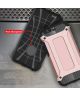 Huawei P10 Lite Hybride Hoesje Roze Goud