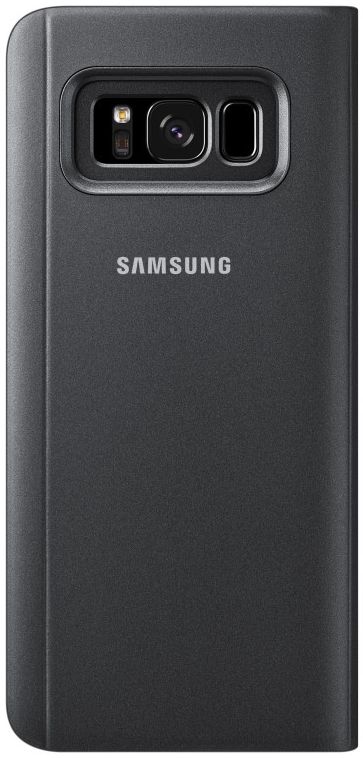 Samsung Galaxy S8 Clear View Flip Case Zwart afbeelding 6