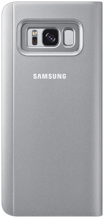 Samsung Galaxy S8 Clear View Flip Case Zilver afbeelding 6