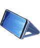 Samsung Galaxy S8 Clear View Flip Case Blauw