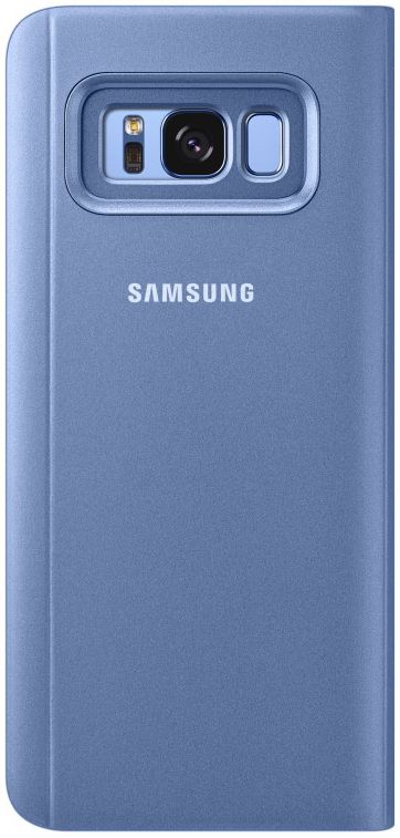 Samsung Galaxy S8 Clear View Flip Case Blauw afbeelding 6