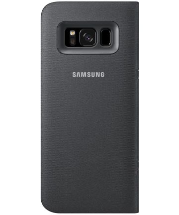 smeren Zeker hoe vaak Samsung Galaxy S8 Led View Hoesje Zwart Origineel | GSMpunt.nl