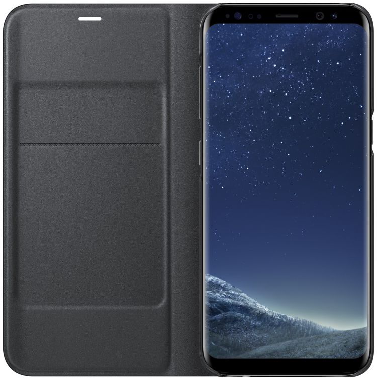 Samsung Galaxy S8 Led View Hoesje Zwart Origineel afbeelding 2
