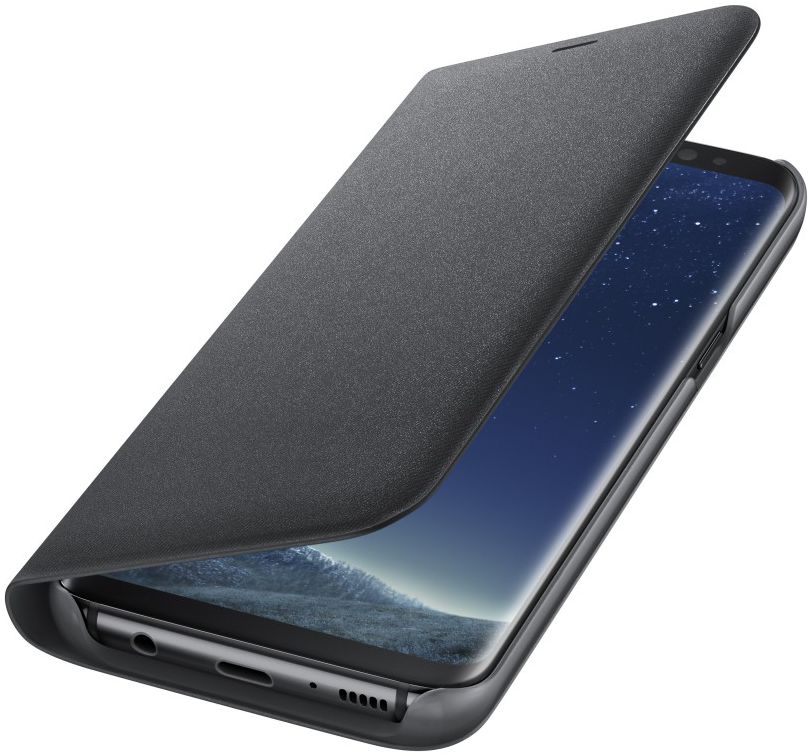 Samsung Galaxy S8 Led View Hoesje Zwart Origineel afbeelding 3