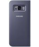Samsung Galaxy S8 Led View Hoesje Paars Origineel