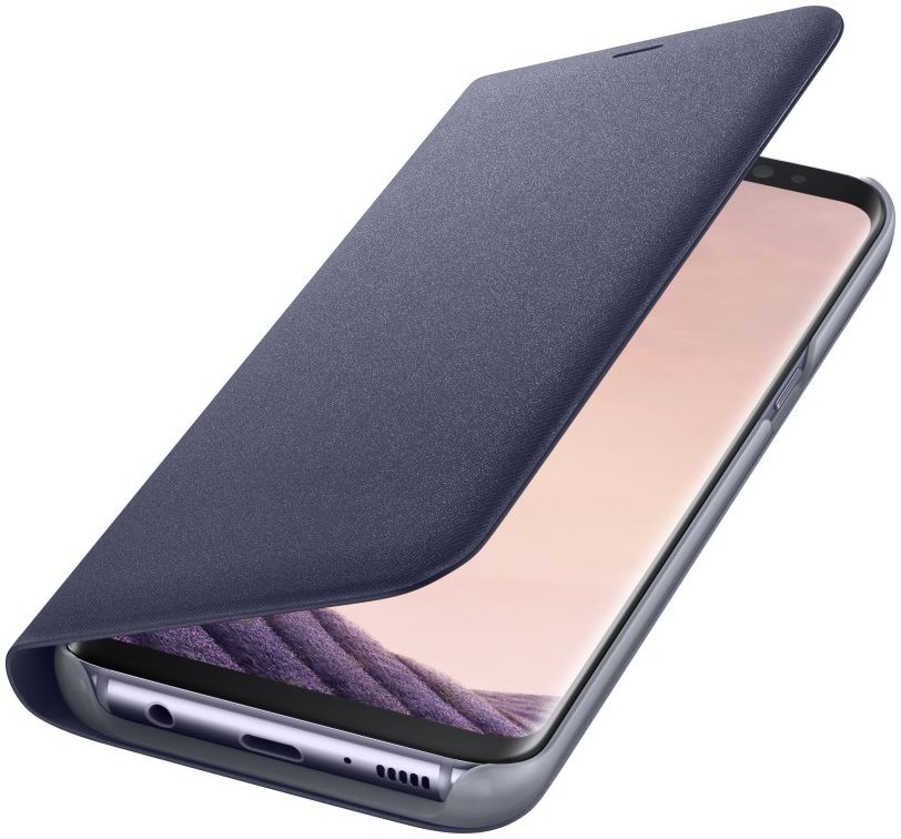 Samsung Galaxy S8 Led View Hoesje Paars Origineel afbeelding 2