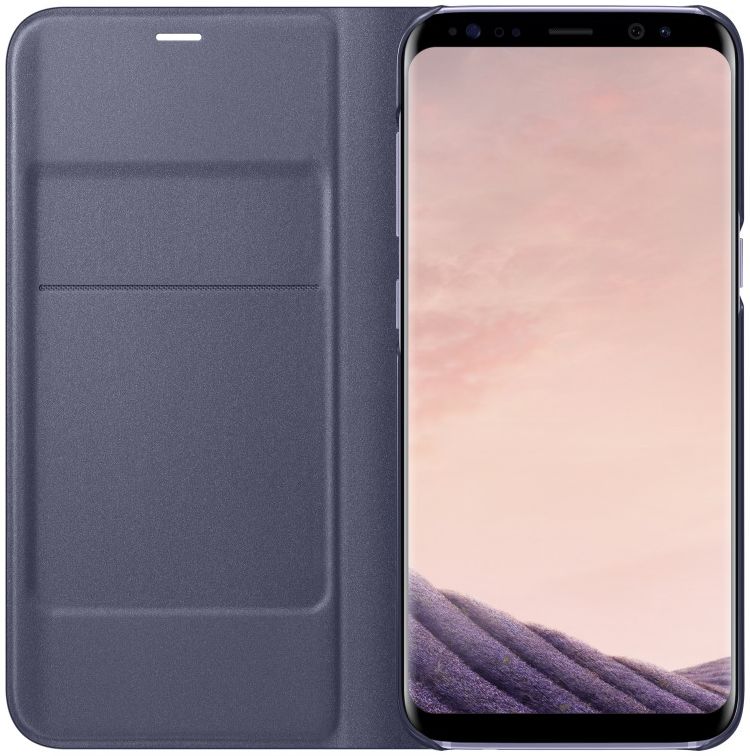 Samsung Galaxy S8 Led View Hoesje Paars Origineel afbeelding 4