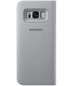Samsung Galaxy S8 Led View Hoesje Zilver Origineel