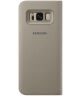 Samsung Galaxy S8 Led View Hoesje Goud Origineel