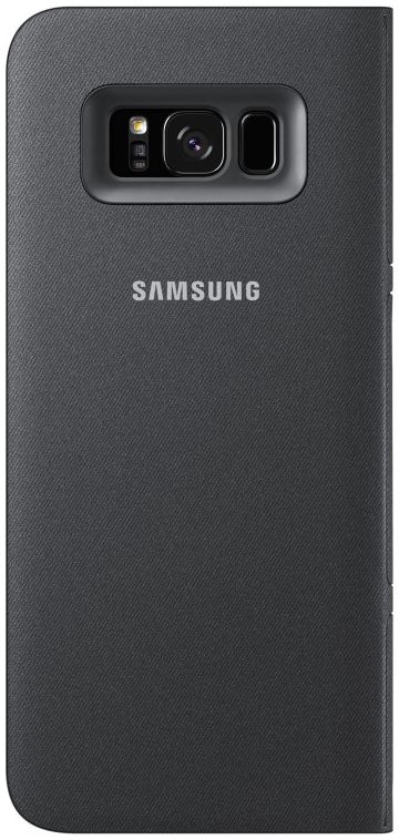 Samsung Galaxy S8 Plus Led View Hoesje Zwart Origineel afbeelding 2