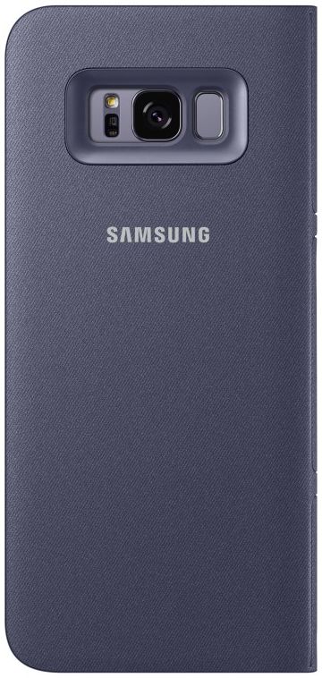Samsung Galaxy S8 Plus Led View Hoesje Paars Origineel afbeelding 3